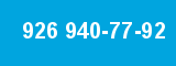926 940-77-92 926 940-77-92